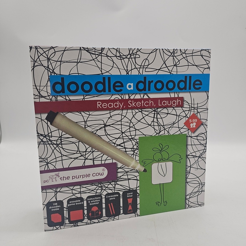The Purple Cow doodle a droodle Ready, Sketch, Laugh Game